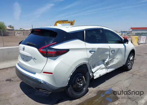 2021 Nissan Murano Sl Fwd из США, поврежденный, VIN 5N1AZ2CJ9MC100169